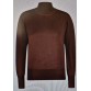 Red Button Turtleneck Mocca